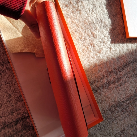 $3700 + shipping e*m*t Hermès Long Constance Wallet in Rose Jaipur - Picture 6 of 16